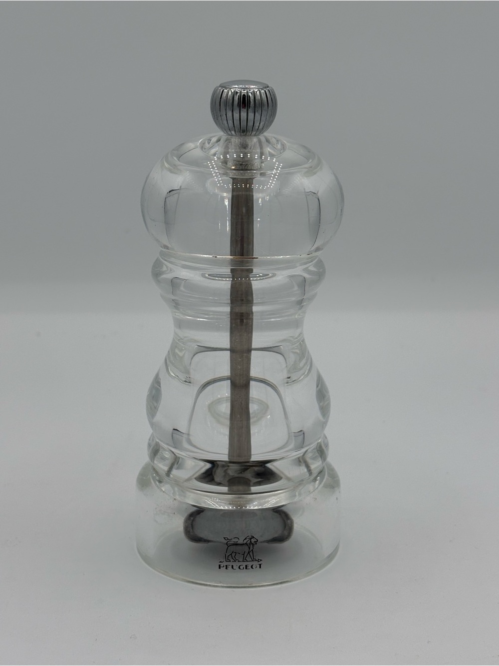 Peugeot Nancy 5” Clear Acrylic Pepper Mill Made in France